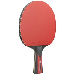 Carbon Speed Table Tennis Racket Black / Red One Size
