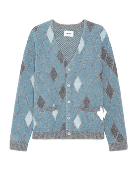 Cardigan CHRIS hellblau L herren - NN.07 - FashionsVida