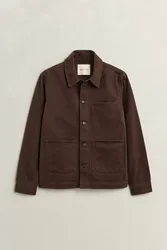 REG BRUSHED TWILL OVERSHIRT male