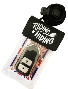 Waterproof Key Case - Riding Not Hiding - FashionsVida
