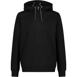 Man jacket fix hood sudadera hombre Negro (50)