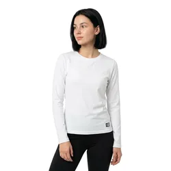 Maglietta A Maniche Lunghe Issued White
