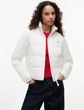 Chaqueta de mujer acolchada con fit regular - Tommy Jeans - FashionsVida