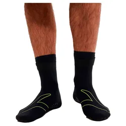 Swim Socks Swimming Socks Black / Hyper Yellow UK 4-6 male