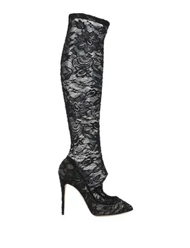 Dolce&Gabbana Bota Mujer Negro 35.5 Mujer - Dolce & Gabbana - FashionsVida