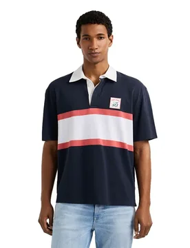 Polo A Maniche Corte Max Deep Sea Blue S - Pepe jeans - FashionsVida