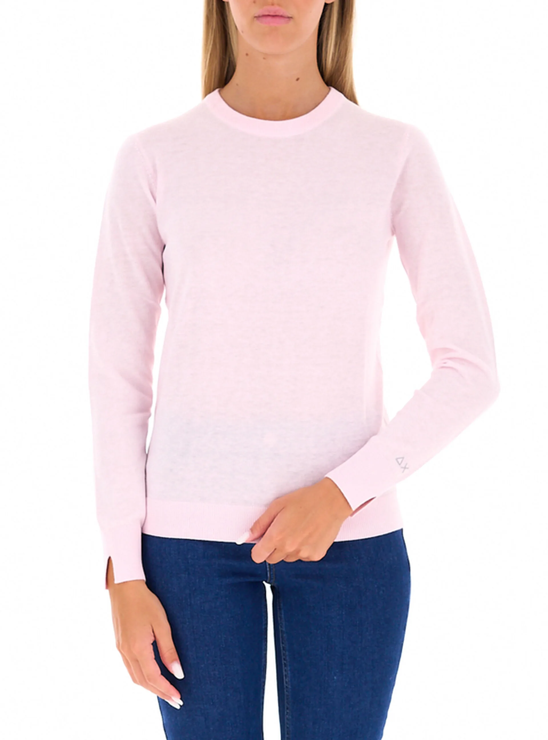 Maglia misto lana ROSA CHIARO XL - Sun68 - FashionsVida