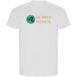 Maglietta A Maniche Corte The World Around Me Eco White