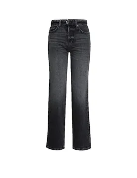 Jeans Straight Fit 25_THE SKATER grau 26/L32 Damen - PNTS - FashionsVida