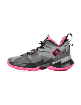 Scarpa Alta Uomo "why Not?" Zero.3 X Russell Westbrook Particle Grey/pink Blast/black/iron Grey - Jordan - FashionsVida