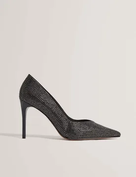 Slip On Stiletto Heel Court Shoes Black female - Ted baker - FashionsVida