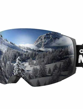 Lunettes De Ski Polarisées Pro Black One Size Homme - Outdoor Master - FashionsVida