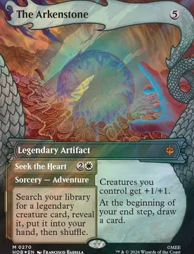 The Arkenstone // Seek the Heart (Dragon Hoard Frame Surge Foil) The Hobbit - Magic: The Gathering - FashionsVida