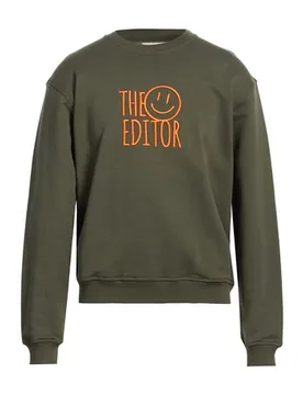 Sweatshirt Herren Militärgrün L,M,S Herren - The editor - FashionsVida