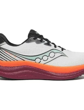 Triumph 23 Running Shoes White / Crimson UK 10.5 Men - Saucony - FashionsVida