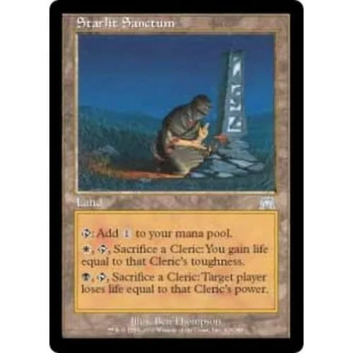 Starlit Sanctum (foil) Onslaught - Magic: The Gathering - FashionsVida