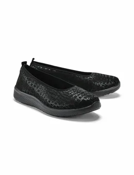 Hallux-Ballerina Superstretch - Schwarz - female - Size: 38 - Avena - FashionsVida
