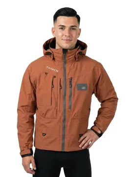 Selenga Jacket Dusty Orange XS Men - Taimen - FashionsVida
