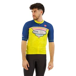 Maglia A Maniche Corte #giro107 Oropa 202 Yellow