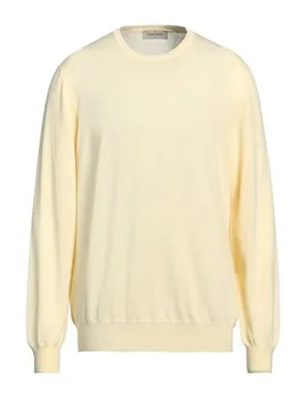 Pullover Herren Pastellgelb 52,56 Herren - Gran Sasso - FashionsVida