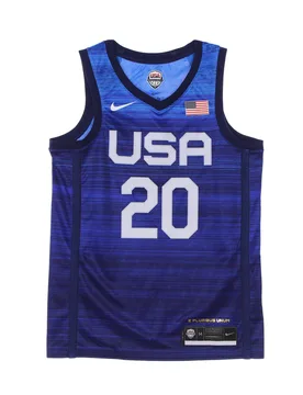 Canotta Basket Uomo Nba Jersey Limited Road Team Usa Obsidian/white - NIKE NBA - FashionsVida