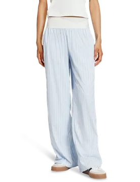 Poplin Trousers Donna - Pantaloni Blu - Taglia XXL (50-52) - Nylon XXL (50-52) - Adidas - FashionsVida
