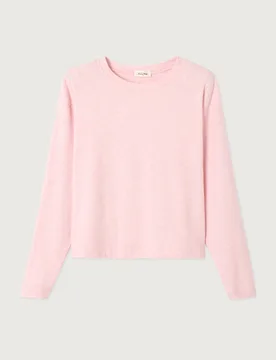 T-SHIRT AMPLE ML COL BATEAU female - XS/S - FashionsVida