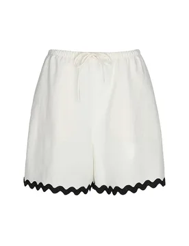 Hugo Shorts HASLALA-1 blanco 40 - Hugo Boss - FashionsVida