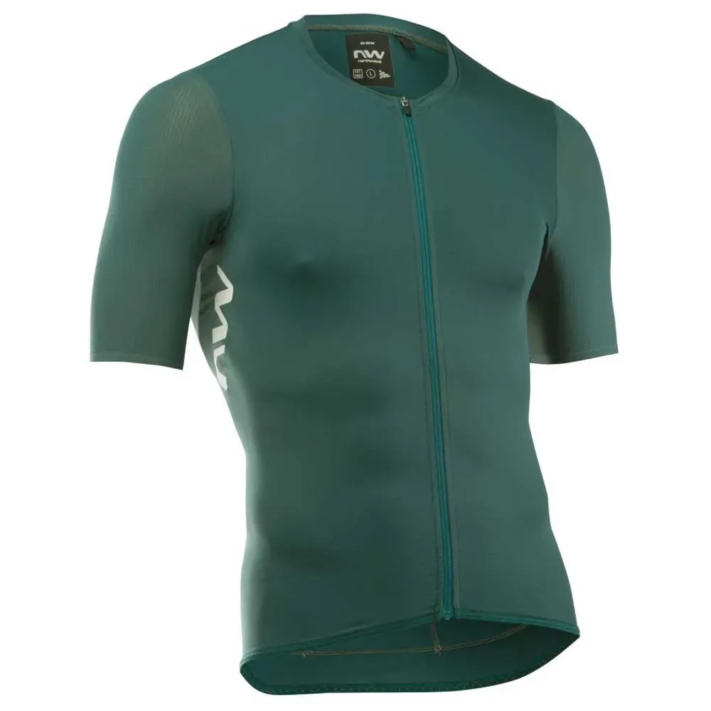 Maglia A Maniche Corte Essence Evo Petrol - Northwave - FashionsVida