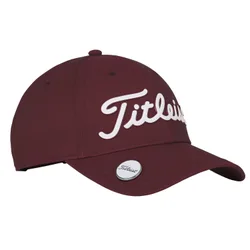 Cap Players Ball Marker, bordeaux/weiß adjustable_in_size