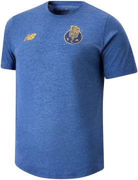 T-shirt à Manches Courtes Fc Porto Graphic Heathertech 24/25 Inkwell Heather M - New Balance - FashionsVida