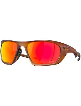 Lunettes de soleil - Lateralis Matte Dark Amber/Prizm Ruby - Rouge - Oakley - FashionsVida