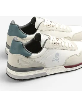 Zapatillas deportivas de hombre con detalle de etiqueta en la lengüeta - Scalpers - FashionsVida