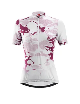 Löffler Maillot de ciclismo para mujer Mysteria Mid rosa 40 - LÖFFLER - FashionsVida
