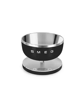 Báscula de cocina 500g Negro/Mate negro - Smeg - FashionsVida