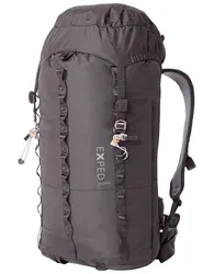 Bergsteiger-Rucksack Mountain Pro 40 Black Größe M schwarz