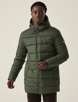 Lakiver Hooded Puffer Jacket Khaki male - Regatta - FashionsVida