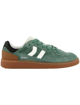 Sneakers en suède - Goal M Green Charcoal - Taille 41 - Vert - Coolway - FashionsVida
