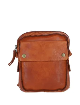 Women's Real Leather Cross Body Bag in Tan - Tan - Size: One Size - Ashwood Leather - FashionsVida