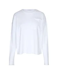 Langarmshirt weiss XS Damen