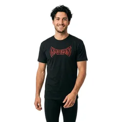 T-shirt à Manches Courtes Voltage Span Black M