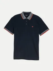Poloshirt mit Regular-Fit Blau L