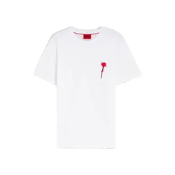 Hugo Maglietta A Maniche Corte Diflow 10258021 White S