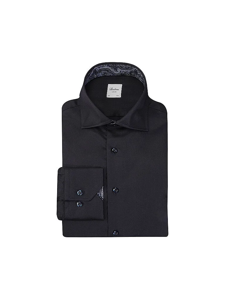 STENSTRÖMS Hemd Slim Fit dunkelblau 42 Herren - Stenströms - FashionsVida