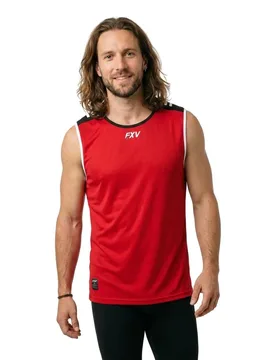 T-shirt Sans Manches Victoire Red White 3XL - Force Xv - FashionsVida