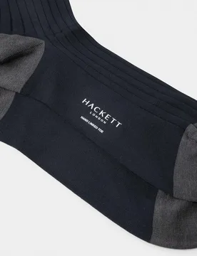 Calcetines cortos de algodón mercerizado - Hackett - FashionsVida