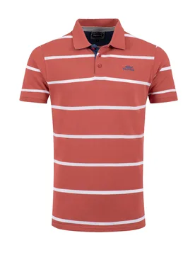 Weird Fish Fabian Striped Pique Polo Shirt Size S - holiday-shop holiday-shop mens-summer-shop men men all-mens men polos offers all-offers offers men - Nantucket - FashionsVida