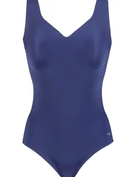 Women's Zero Feel Seamfree Body Dark Navy L - Blue - Size: Large - Sloggi - FashionsVida