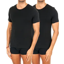 Mens Pack-2 Short-Sleeved Undershirt 2s87902163 Man - Black - Size Small