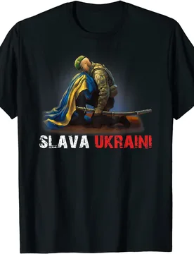 Slava Ukraini Cossack Warrior Ukraine Flag Men T-Shirt Short Sleeve Casual 100% Cotton O-Neck Summer Tees - Aliexpress - FashionsVida